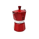 Bialetti Winter Wonderland Moka Express Red Coffee Maker Set 3 Cups 130 ml Complete with Two Cups and Two Saucers - Image 5