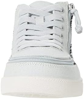 BILLY Footwear Kids DR Classic for Little & Big Kids - Removable Insole, Orthotic Support Durable Polyester Shoes - Silver Streak 6 Big Kid XW | Image 4