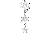 bauchnabelpiercing banane silber ➤ EINFACHE UND SICHERE HANDHABUNG durch den praktischen Schraubverschluss für leichtes Öffnen und Schließen