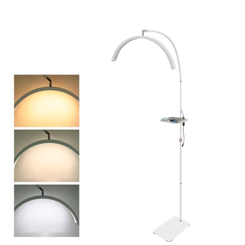 Luz de media luna de 36W con altura ajustable y control 5