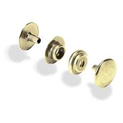 Line 20 Snaps Brass Plated 10/pk Item #1261-01