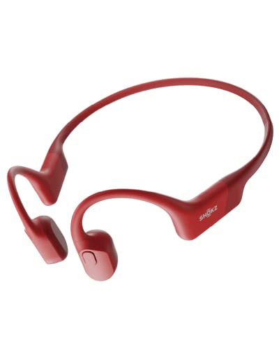 SHOKZ OpenRun Bluetooth Bone Conduction Running Headphones - SS23 - One - Red