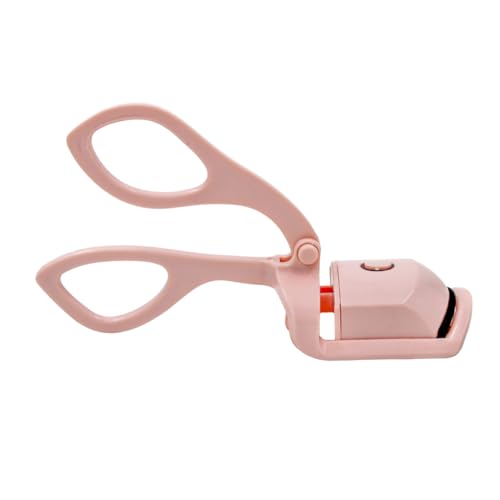 Curvador Modelador De Cílios Curvex Elétrico Aquecido Térmico, Recarregável Por USB 2 Níveis De Aquecimento Com Almofada De Silicone De Aquecimento Sensível (Rosa)