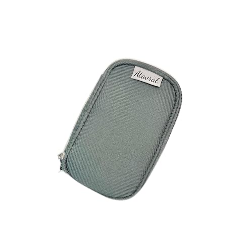 Atavral Mini Insulated Bag Snack Bag Mini Lunch Bag Insulin Bag (grey)