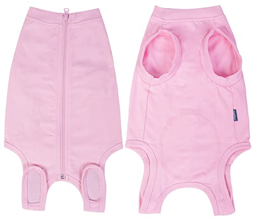 Image of Dog Surgery Recovery Suit - After Spay, Abdominal Wounds Post Surgical Recovery, Anti Licking Breathable Dog Onesies for Small, Medium & Large Pet, Alternative Bandages Cone E-Collar