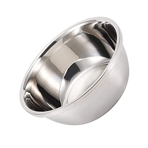 Opiniones y reviews de Ensaladeras favoritos de las personas. 43 Aleissi | Bowl, Ensaladera, Tazón de Acero Inoxidable Grande de 30cm x 12cm, Ideal para Ensaladas, Mezclar y Batir