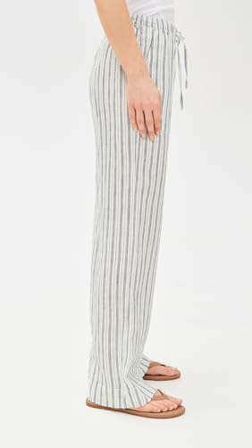 Faherty Women's Santa Cruz Linen Wide Leg Pants4