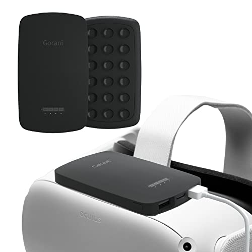 Battery Pack for Meta Oculus Quest 2 5000mAh Extra 2 Hours Playtime Meta Oculus Quest 2 VR Extended Extra Battery Pack