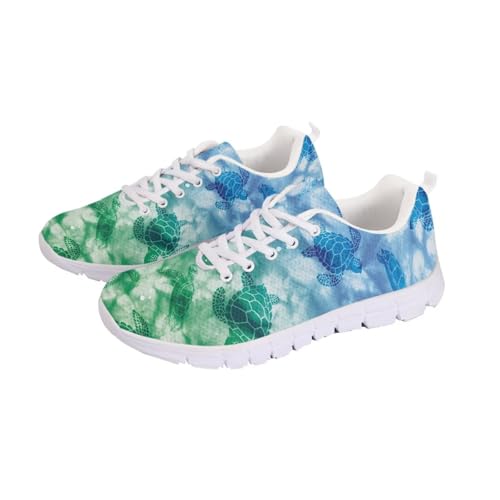 SYtrade Tennis Shoes for Women Lace-up Athletic Lightweight Gym Sneaker White Sole4