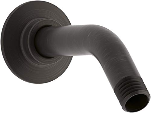 KOHLER MasterShower(R) Showerarm and Flange, 5-3/8" Long, Oil-Rubbed Bronze