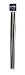 SuperMoss (91600) Metal Orchid Stakes, Brown, 18" (8 Pack)