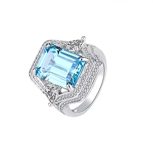 Bague aigue-marine et émeraude pour rayonner lors de votre mariage