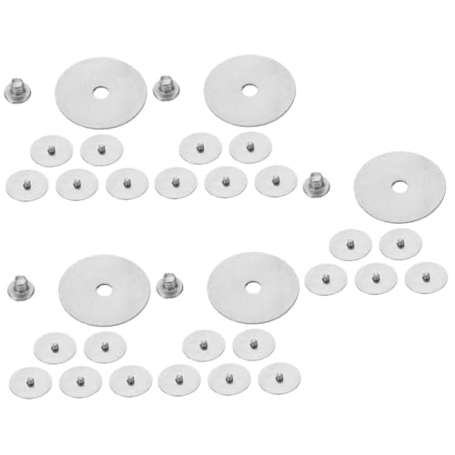 Levemolo 5 Sets Flute Accessories Kit Gasket Washers Screws Fastening Kit Flute Pad Replacement