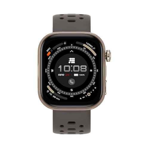 Cubitt VIVA Pro 2 Smartwatch, 1.85” AMOLED HD, Built-In GPS, Offline Maps, Barometer, Compass, VITA AI, AI Coach, Readiness & Sleep Scores, 100+ Sports Modes, 5ATM, 10-Day Battery — Mocha Brown