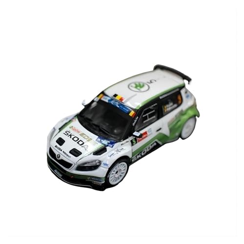 Réplique Fabia S2000 2013 à l'Échelle 1/43 pour Remplacer les Miniatures en Plastique Fragiles
