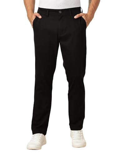 Image of Thomas Scott Men's | Solid | Regular Fit | Premiun Cotton | 4 Pocket | Formal wear Trouser | Casual Chino | Pants for Men