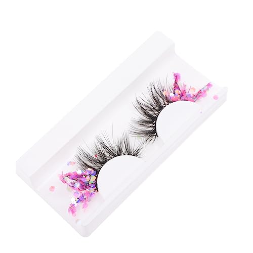 FRCOLOR Faux Pailletés Extensions Spectaculaires Pour Un Look Grand Regard Pour Femmes FRCOLOR Faux Pailletés Extensions Spectaculaires Pour Un Look Grand Regard Pour Femmes