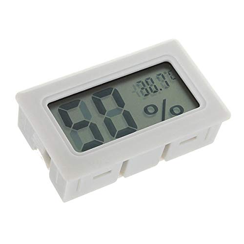 QuickShop Mini Digital LCD Thermometer Humidity Meter Gauge Hygrometer Indoor