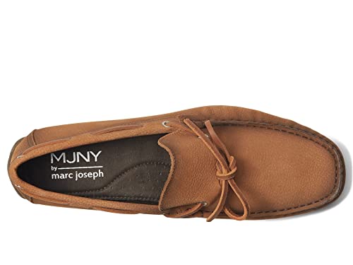 Image of Men's Genuine Leather Casual Slip on Tie-Bow Loafers