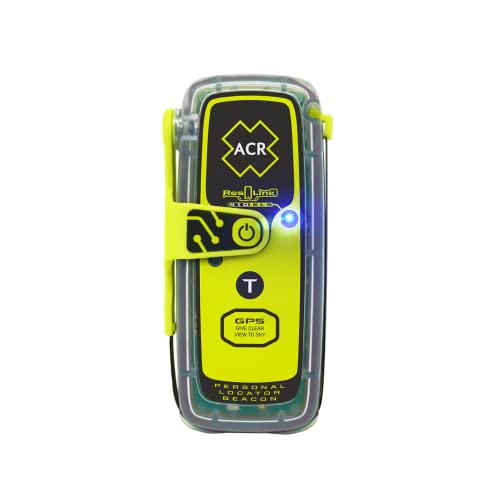 ACR ResQLink 410 PLB | GPS and GNSS Location | COSPAS SARSAT | Compact and Lightweight | 7-Year Battery | Waterproof | Programmed for United Kingdom Registration