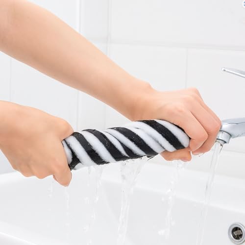 Glow Wrap Towel with Straps with Straps, Sexy Sling Bath， Wearable Towels Dress Absorbent Bath Robe， Soft and Quick-Dry Spa Shower Wrap(Rose Red+Pink+White,Large+Small)4