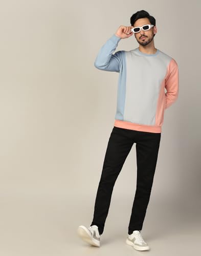 Image of INKKR Men's Full Sleeve Solid Sweatshirt (280 GSM)