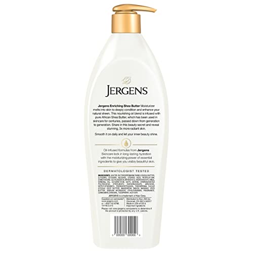 Jergens 12779 Hand And Body Lotion, Pure Shea Butter Deep Conditioning Body Moisturizer thumb #12