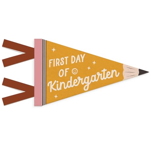 CalmVerve First Day of Kindergarten Sign Flag