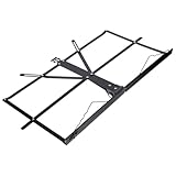 Pupitre de musique pliable en fil de fer : fabriqué à partir de matériaux en fer de première qualité et soigneusement sélectionnés, ce pupitre est robuste, durable et résistant aux chocs. il est réglable sur plusieurs angles et offre une excellente stabilité