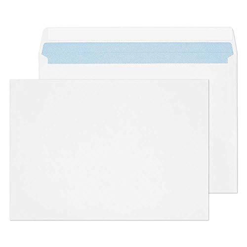 Enveloppes blanches C5 16.2x22.9cm lot de 500 pièces pour pack papeterie