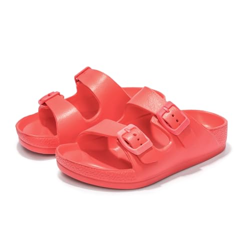 Image of FUNKYMONKEY Kids EVA Slides Waterproof Slip-on Pool Sandals for Boys Girls