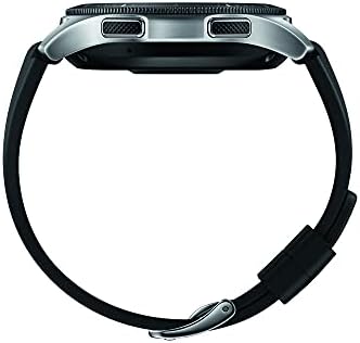 7. Bild von Samsung Galaxy Watch, Runde Bluetooth Smartwatch Für Android, drehbare Lünette, Fitness-tracker, 46mm, ausdauernder Akku, inklusive 2x araree Schutzfolie, Silber (Deutche Version) 46 mm