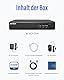 ANNKE 16 Kanal 3K/5MP Lite 5-in-1 H.265+ DVR mit Personen- und Fahrzeugerkennung, Video Recorder für CCTV TVI/AHD/CVI/CVBS/IPC Überwachungskamera Bewegungserkennung, Fernzugriff, Keine Festplatte