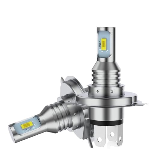 Faro LED H4 Canbus para coche bombilla doble haz Hi/Lo contra parpadeos en el tablero