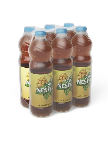 Nestea Mango Piña, Bebida Refrescante con Té Frío y Sabor Tropical, Botella 1.5 l, Optima para Refrescar tu Día