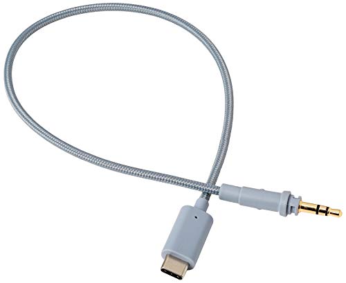 C61 - Straight Woven - Grey - USB-C 29cm ストレートケーブル made for Google TMA-2 【AIAIAI JAPAN 正規品】