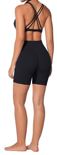 Image of Sunzel Women's Scrunch Butt Biker Shorts, High Waist, No Front Seam