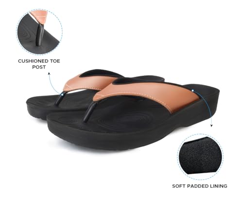 Image of AEROTHOTIC Comfortable Arch Support Flip Flops for Women Orthotic Sandals
