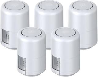 Hive Thermostatic Radiator Valve (TRV) 5 Pack, White, 15mm Heads Only
