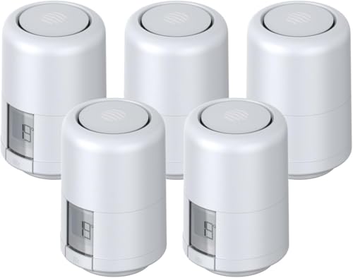 Hive Thermostatic Radiator Valve (TRV) 5 Pack White 15mm Heads Only