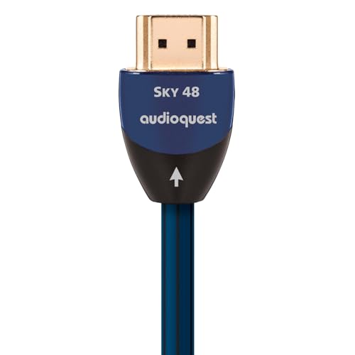 Image of AudioQuest Sky 48 2.1 HDMI Cable - 8K /10K Ultra HD, Gaming, High-Speed, 48Gbps, HDR, eARC - 3m