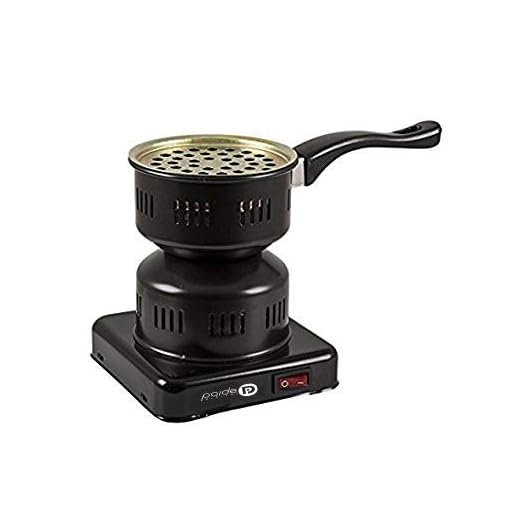 Encendedor eléctrico de carbón hornillo para SHISHA, CACHIMBA, NARGUILE, HOOKAH bajo consumo 450w encendedor carbón natural