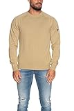 woolrich 3xl Langarmshirt für Herren, Rundhalsausschnitt, Bündchen und Taille, geripptes Logo auf dem linken Ärmel, einfarbig, Kollektion: Frühling/Sommer, Zusammensetzung: 70% Baumwolle, 30% Leinen.