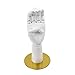 Produktbild Tubayia Holz Schaufensterpuppe Hand Modellhand Gliederhand Schmuck Display Halter Skizzieren Malerei Handmodell (Weiß)
