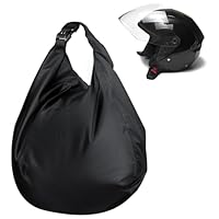 CUEMOON 30L Abschließbare Helmtasche Große, Oxford Helmtasche Motorradhelm Abschließbar, Helmbeutel Helmsack Helmtasche Abschließbar für Motorradhelm, Fahrradhelme, Skihelme, Basketball, Fitness