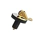 Nayciiy 2 Pcs Boat Drain Plug Brass Boat Plug Snap Rubber Plugs Deck Plug for Boat Marine Twist Accessories (3/8inch-2)