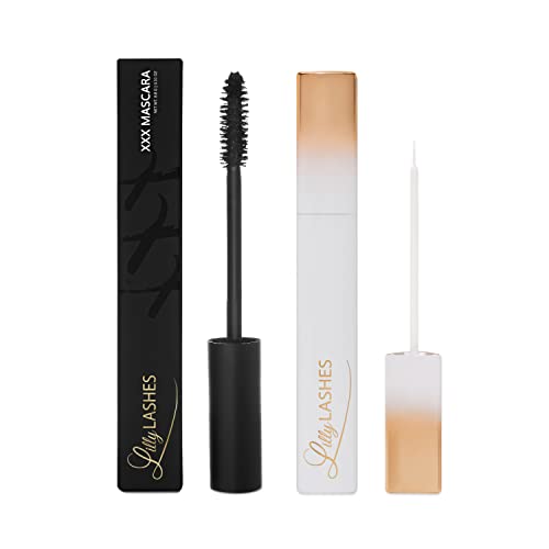 Lilly Lashes Level Up Lash Serum And Triple X Mascara Bundle #TOP11