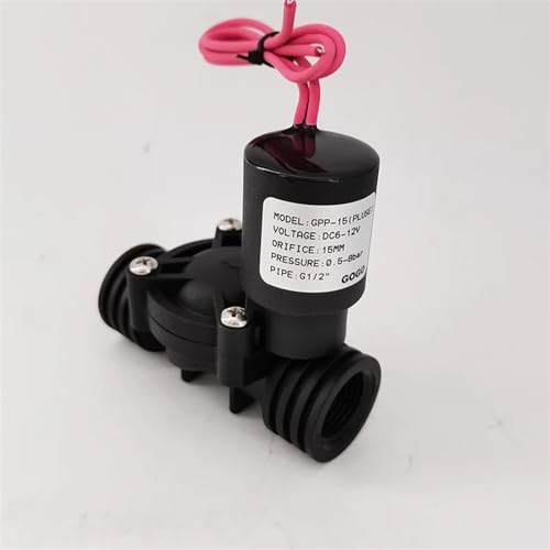 Électrovanne impulsion 6-12V bistable 2/2 voies pour circuit eau 0.5-8 bar - 4