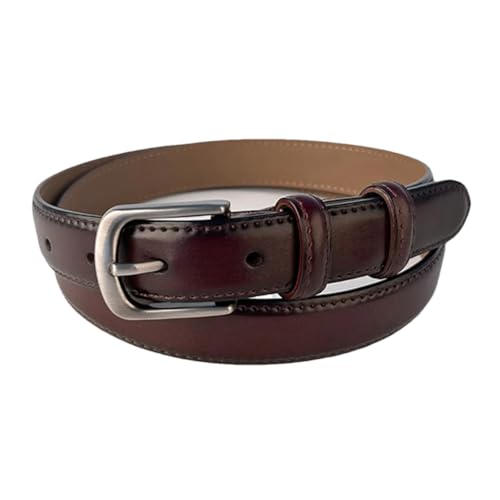 Women Genuine Leather Pin Buckle Belt Simple Fashion Belts For Dresses/Jeans