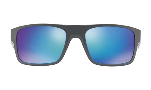 Oakley Drop Point Sunglasses Matte Dark Grey with Prizm Sapphire Polarized Lens 60mm2
